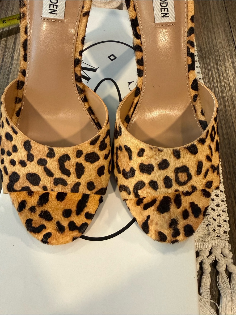 Steve Madden Leopard Erin Heels - Picture 4 of 9
